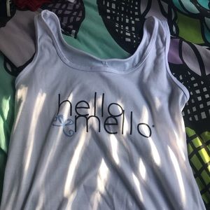 hello mello tank top